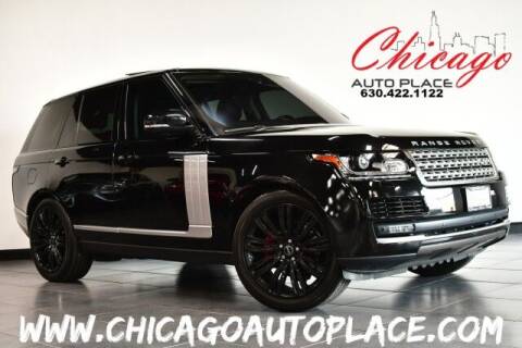 2017 Land Rover Range Rover for sale at Chicago Auto Place in Bensenville IL