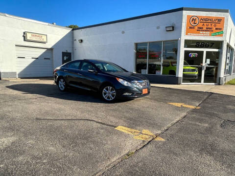 2012 Hyundai Sonata for sale at HIGHLINE AUTO LLC in Kenosha WI