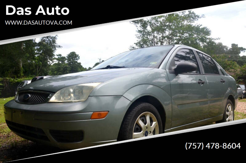 2005 Ford Focus for sale at Das Auto in Virginia Beach VA