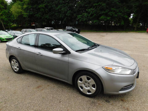 2015 Dodge Dart for sale at Macrocar Sales Inc in Uniontown OH