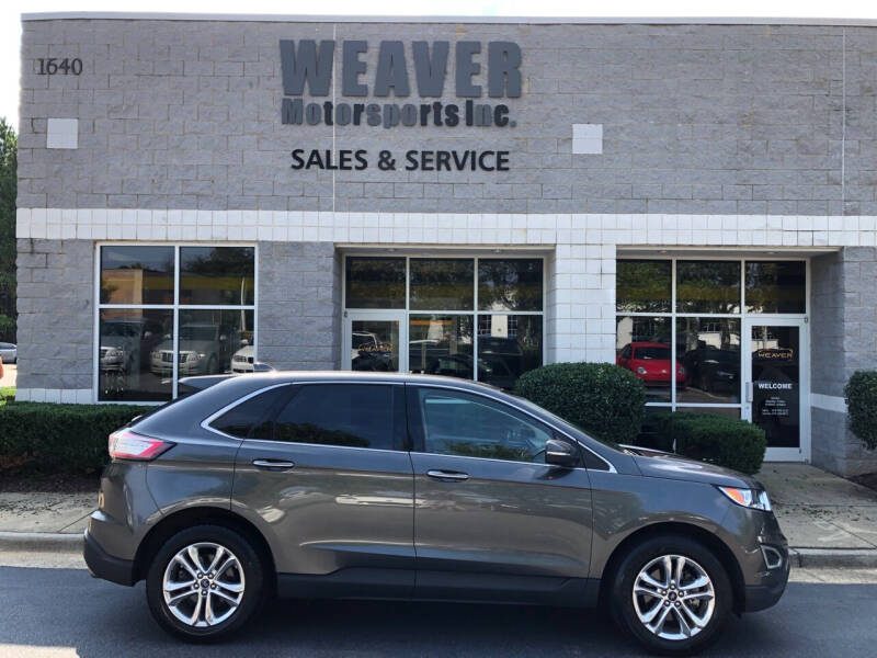 2017 Ford Edge for sale at Weaver Motorsports Inc in Cary NC