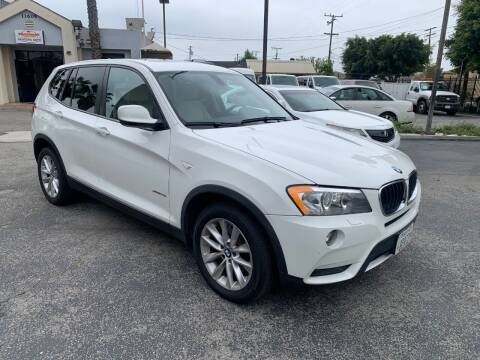 2013 BMW X3 for sale at In-House Auto Finance in Hawthorne CA