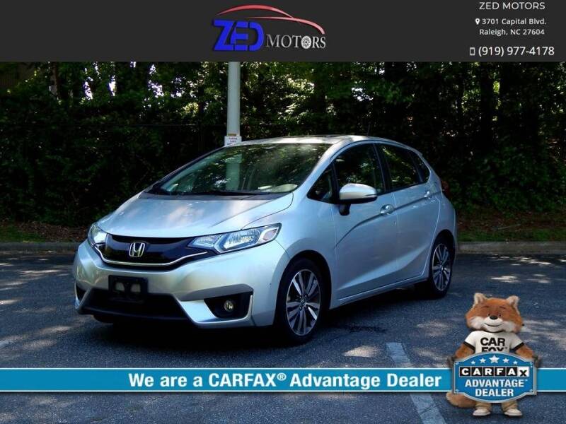 2015 Honda Fit for sale at Zed Motors in Raleigh NC