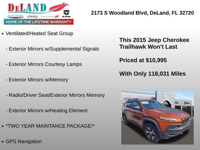 2015 Jeep Cherokee Trailhawk