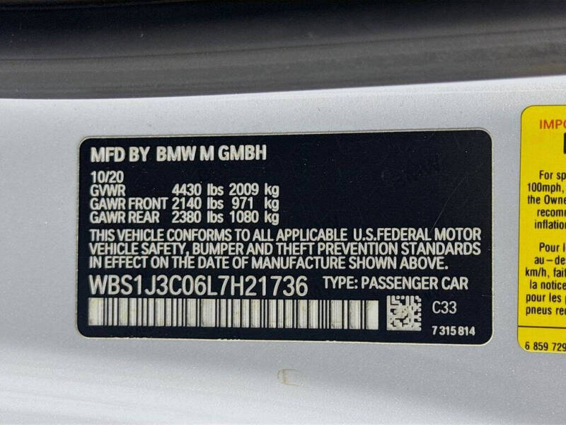 2020 BMW M2 CS