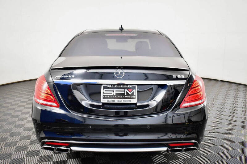 2017 Mercedes-Benz S-Class AMG S 63