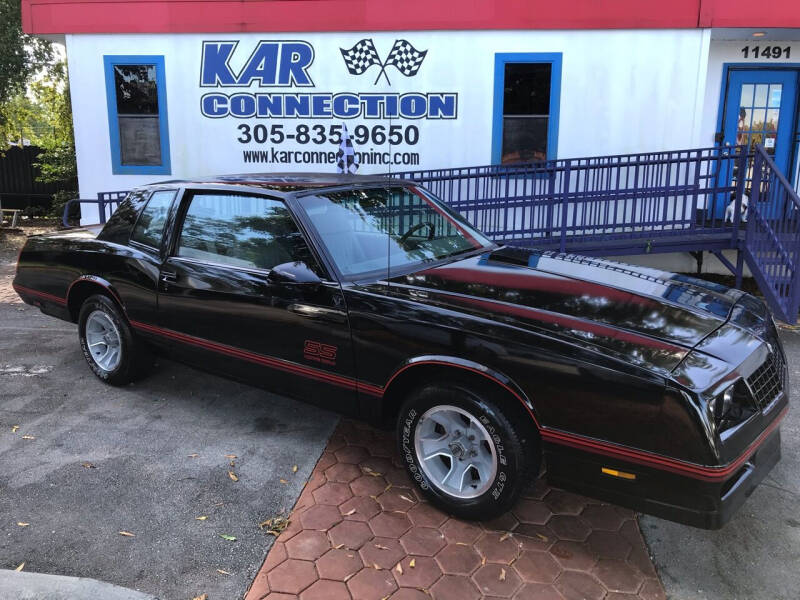 1988 Chevrolet Monte Carlo for sale at Kar Connection in Miami FL