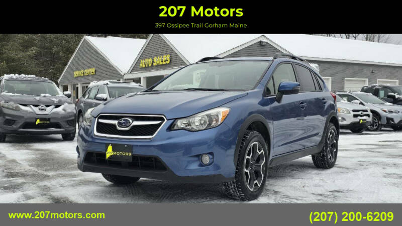 2015 Subaru XV Crosstrek for sale at 207 Motors in Gorham ME