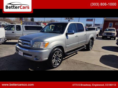 2005 Toyota Tundra for sale at Better Cars in Englewood CO