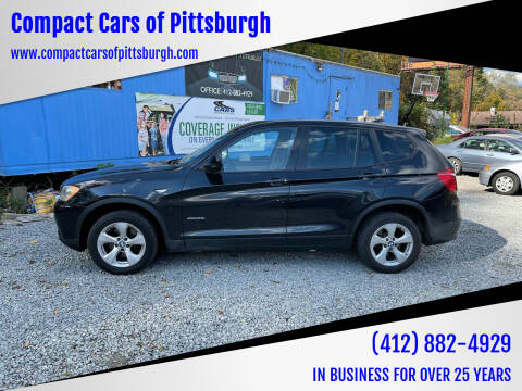 2011 BMW X3 for sale at Compact Cars of Pittsburgh in Pittsburgh PA