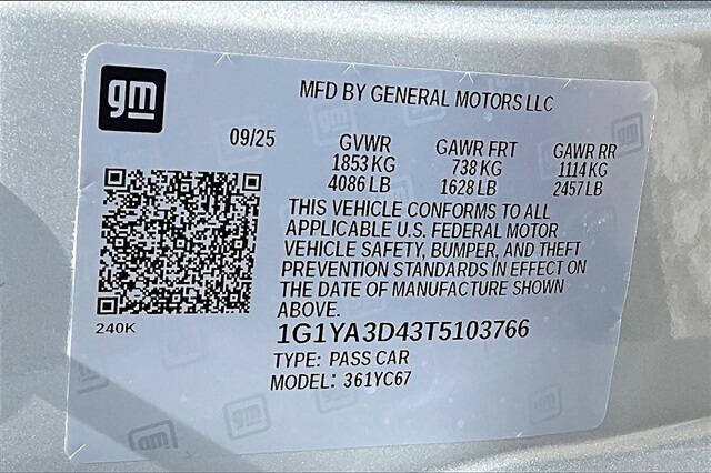 2026 Chevrolet Corvette Stingray