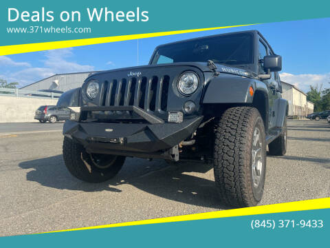 2017 Jeep Wrangler Unlimited for sale at Deals on Wheels in Suffern NY