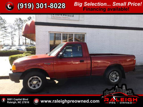 2003 Ford Ranger for sale at Raleigh Pre-Owned in Raleigh NC