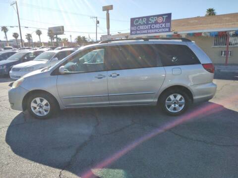 2004 Toyota Sienna for sale at Car Spot in Las Vegas NV