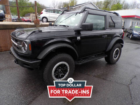 2021 Ford Bronco for sale at WORKMAN AUTO INC in Bellefonte PA