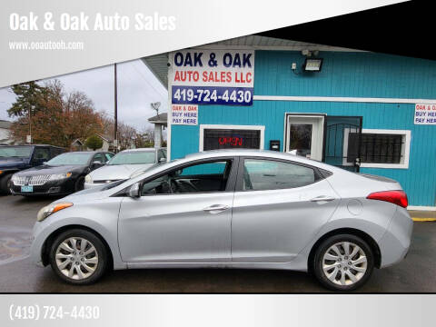 2012 Hyundai Elantra for sale at Oak & Oak Auto Sales in Toledo OH