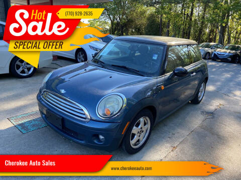 2010 MINI Cooper for sale at Cherokee Auto Sales in Acworth GA