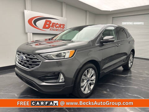 2019 Ford Edge for sale at Becks Auto Group in Mason OH
