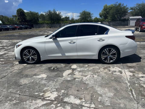 2022 Infiniti Q50 Sensory