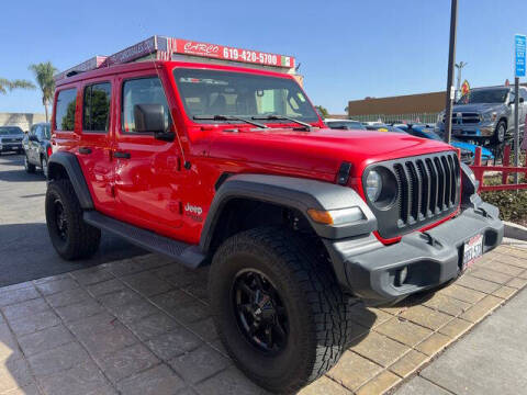 2020 Jeep Wrangler Unlimited for sale at CARCO OF POWAY in Poway CA