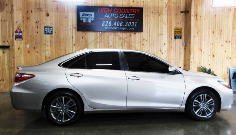 2017 Toyota Camry for sale at Boone NC Jeeps-High Country Auto Sales in Boone NC