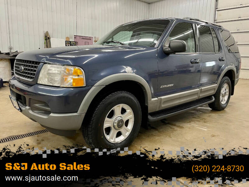 2002 Ford Explorer for sale at S&J Auto Sales in South Haven MN