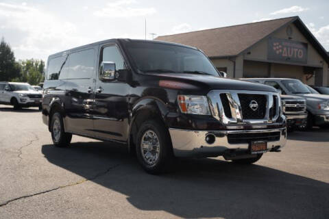 2015 Nissan NV for sale at REVOLUTIONARY AUTO in Lindon UT