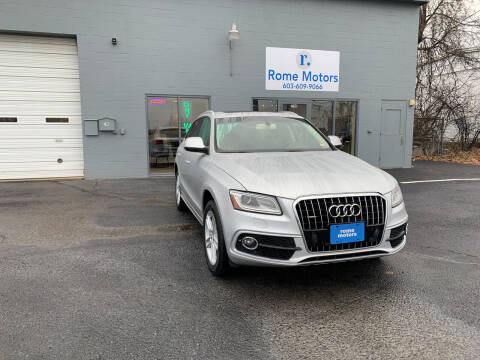 2013 Audi Q5 for sale at Rome Motors in Manchester NH