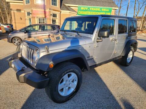 2016 Jeep Wrangler Unlimited for sale at Car and Truck Exchange, Inc. in Rowley MA
