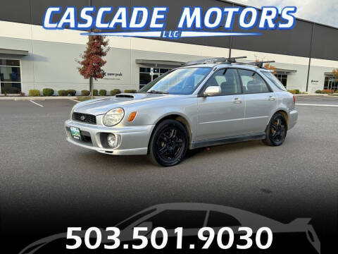 2002 Subaru Impreza for sale at Cascade Motors in Portland OR