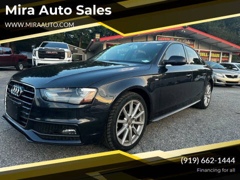 2015 Audi A4 for sale at Mira Auto Sales in Raleigh NC