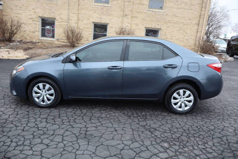 2014 Toyota Corolla for sale at LENTZ USED VEHICLES INC in Waldo WI