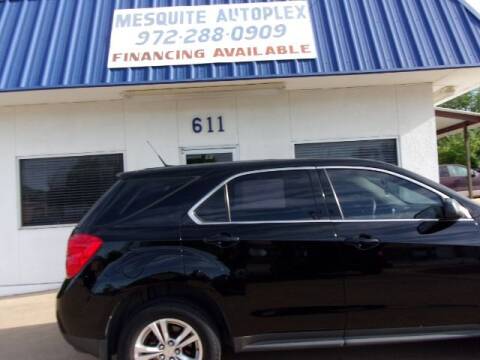 2012 Chevrolet Equinox for sale at MESQUITE AUTOPLEX in Mesquite TX