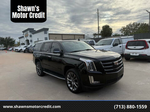 2020 Cadillac Escalade for sale at Shawn's Motor Credit in Houston TX