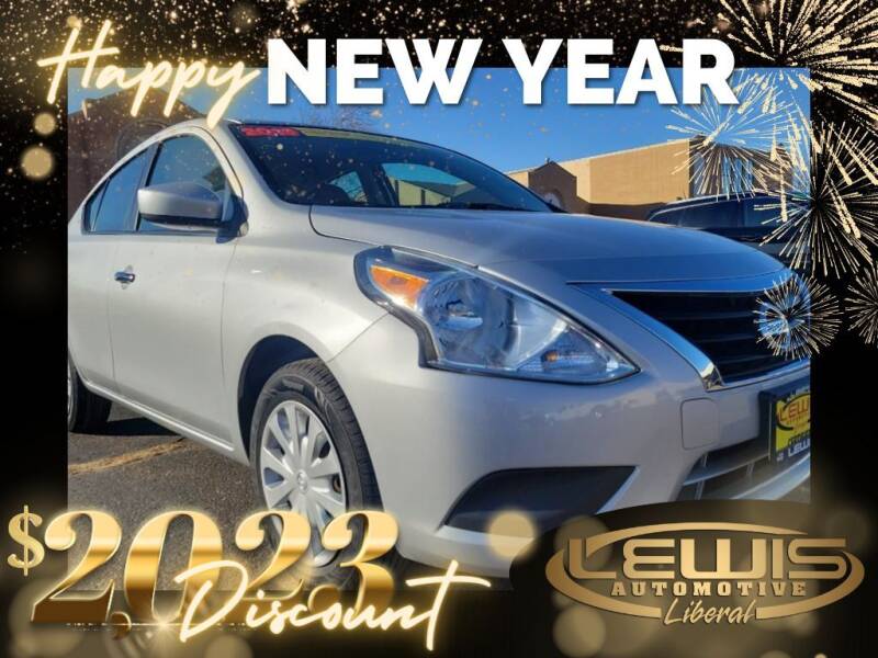 2019 Nissan Versa for sale at Lewis Chevrolet Buick of Liberal in Liberal KS