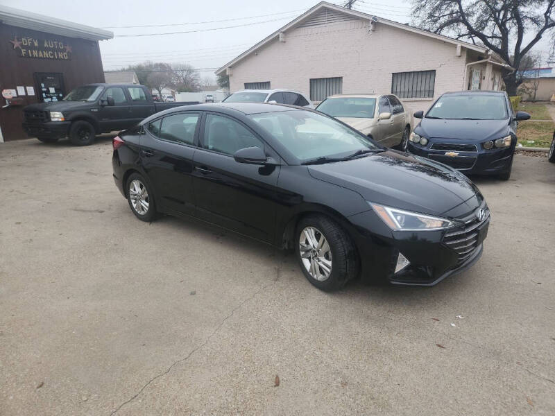 2019 Hyundai Elantra for sale at Bad Credit Call Fadi in Dallas TX