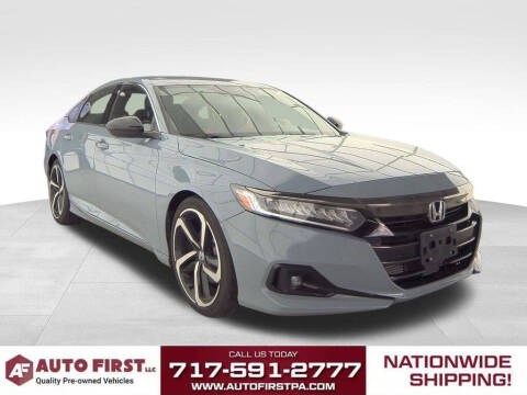 2021 Honda Accord for sale at Auto First in Mechanicsburg PA