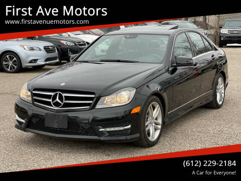 2014 Mercedes-Benz C-Class for sale at First Ave Motors in Shakopee MN