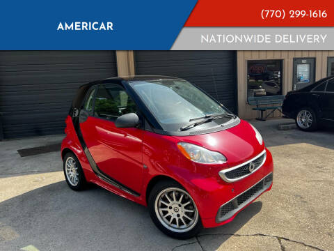 2014 Smart fortwo electric drive for sale at Americar in Duluth GA