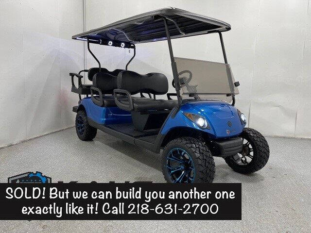 2016 Yamaha Electric AC 6 Seater DELUXE Ba for sale at Kal's Motorsports - Golf Carts in Wadena MN