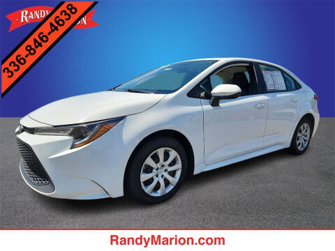 2021 Toyota Corolla for sale at Randy Marion Chevrolet Buick GMC of West Jefferson in West Jefferson NC