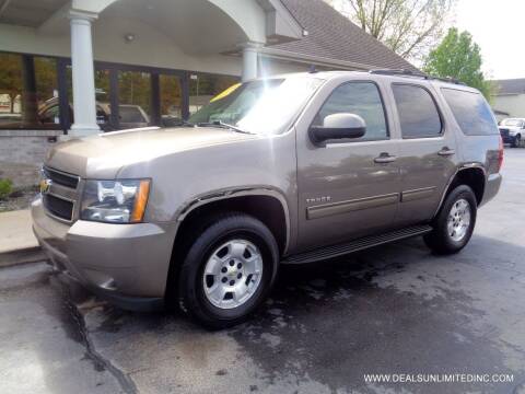 2013 Chevrolet Tahoe for sale at DEALS UNLIMITED INC in Portage MI