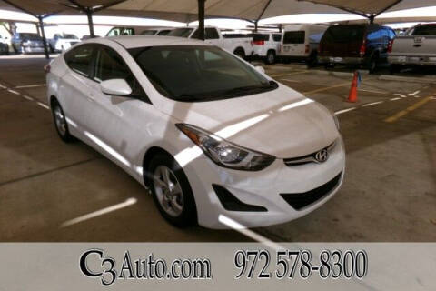 2014 Hyundai Elantra for sale at C3Auto.com in Plano TX