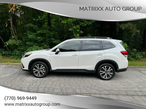 2022 Subaru Forester for sale at MATRIXX AUTO GROUP in Union City GA