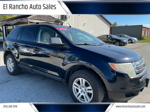2008 Ford Edge for sale at El Rancho Auto Sales in Des Moines IA