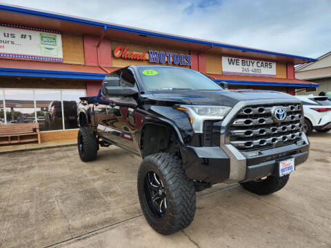 2022 Toyota Tundra for sale at Ohana Motors in Lihue HI