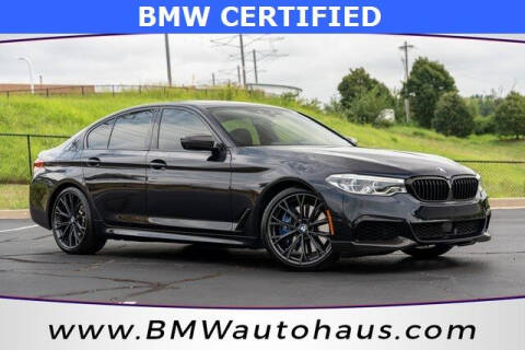 2020 BMW 5 Series for sale at Autohaus Group of St. Louis MO - 3015 South Hanley Road Lot in Saint Louis MO