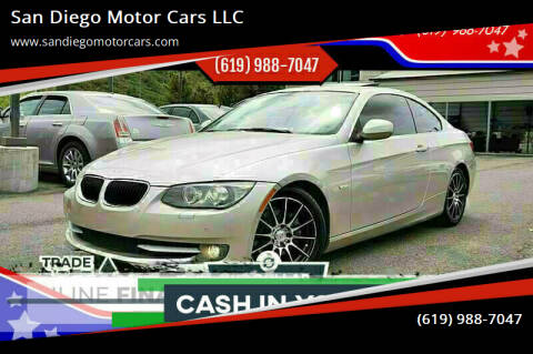 2012 BMW 3 Series for sale at San Diego Motor Cars LLC in Spring Valley CA