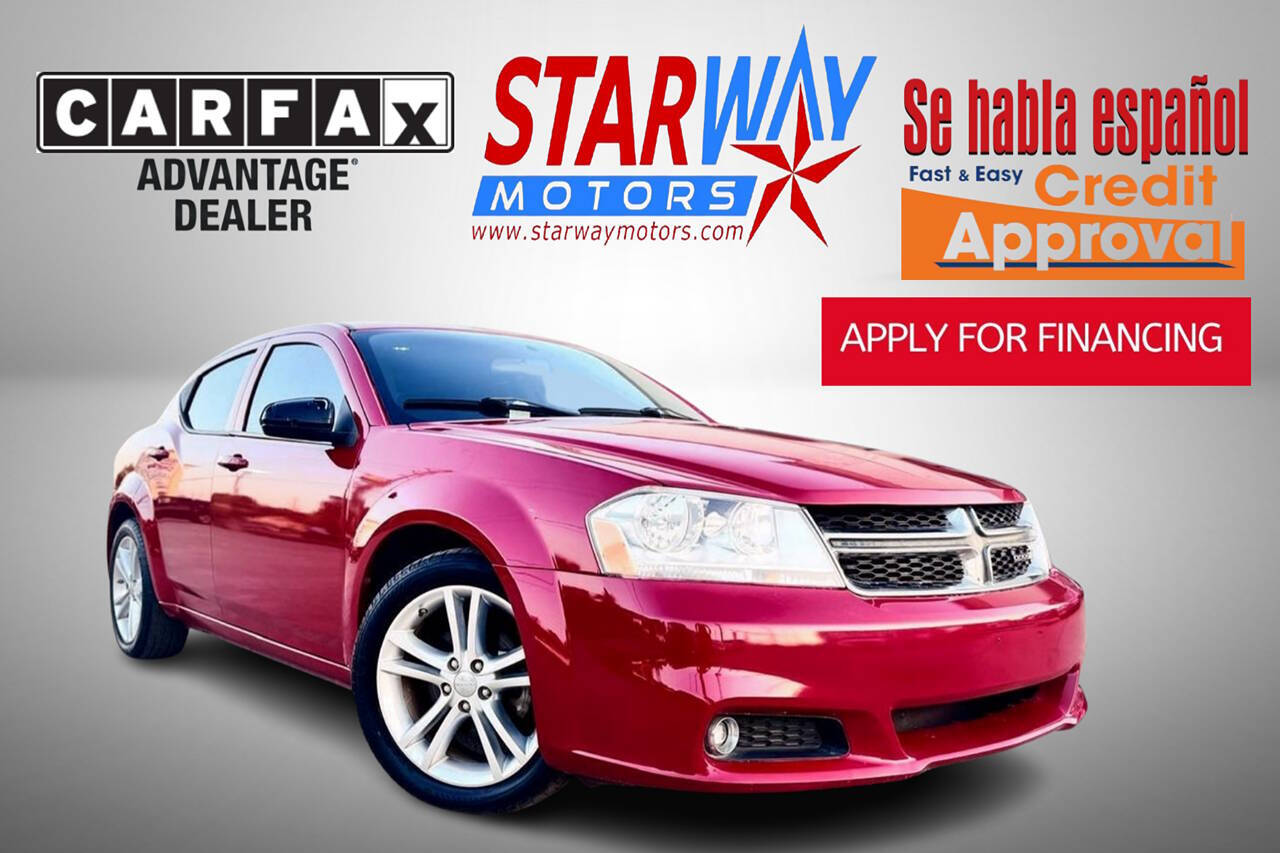 2012 Dodge Avenger for sale at Starway Motors in Houston, TX