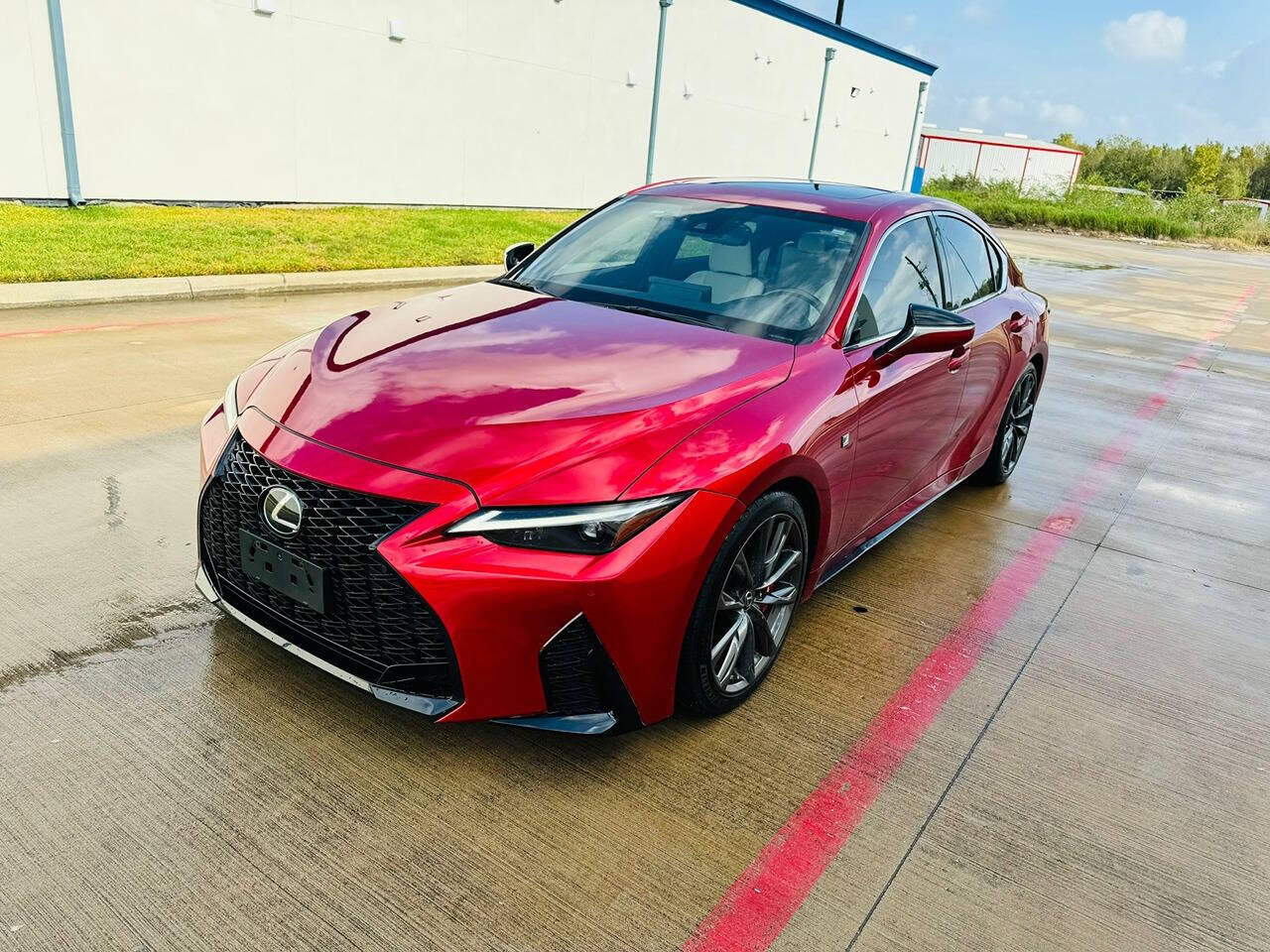 2022 Lexus IS 350 for sale at BLESSED MOTORS SALES in Houston, TX